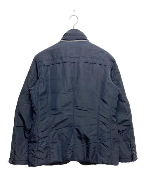 PEUTEREY（ピューテリー）PEUTEREY (ピューテリー) ラビットファーダウンジャケット ネイビー サイズ:48の古着・服飾アイテム