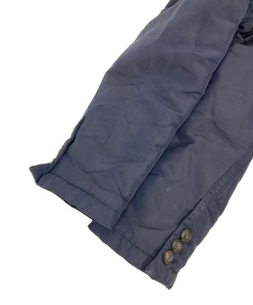 PEUTEREY（ピューテリー）PEUTEREY (ピューテリー) ラビットファーダウンジャケット ネイビー サイズ:48の古着・服飾アイテム