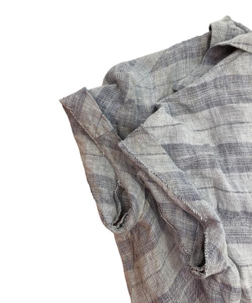 Vivienne Westwood RED LABEL（ヴィヴィアンウエストウッドレッドレーベル）Vivienne Westwood RED LABEL (ヴィヴィアンウエストウッドレッドレーベル) リネンワンピース グレー サイズ:40の古着・服飾アイテム