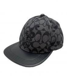 COACH（コーチ）の古着「Keith Haring キャップ」｜ブラック