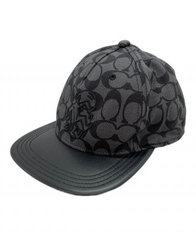 中古・古着通販】COACH (コーチ) Keith Haring キャップ ブラック