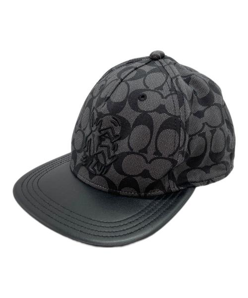 COACH（コーチ）COACH (コーチ) Keith Haring キャップ ブラックの古着・服飾アイテム