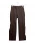 VALAARD（バラード）の古着「ツータックパンツ」｜ブラウン