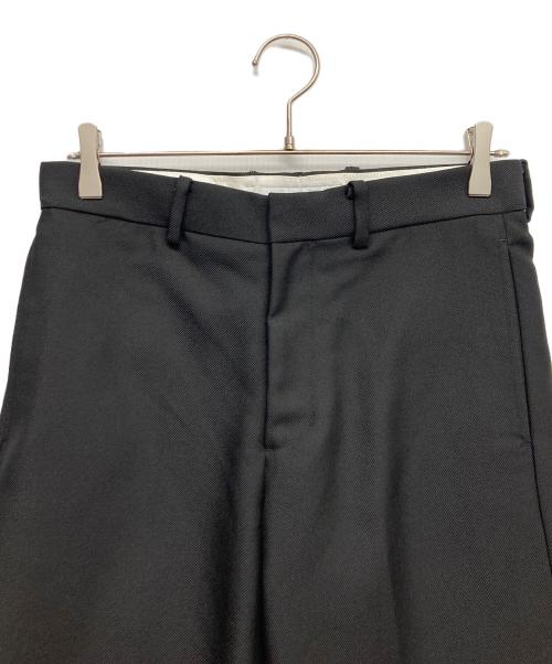 SASQUATCHfabrix.（サスクワッチファブリックス）SASQUATCHfabrix. (サスクワッチファブリックス) FLARE SHILHOUETTE SLACKS ブラック サイズ:Sの古着・服飾アイテム