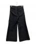 SASQUATCHfabrix. (サスクワッチファブリックス) FLARE SHILHOUETTE SLACKS ブラック サイズ:S：15000円