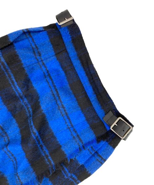 O'NEIL OF DUBLIN（オニールオブダブリン）O'NEIL OF DUBLIN (オニールオブダブリン) ウールスカート ブルー サイズ:F38の古着・服飾アイテム