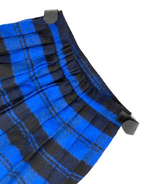 O'NEIL OF DUBLIN（オニールオブダブリン）O'NEIL OF DUBLIN (オニールオブダブリン) ウールスカート ブルー サイズ:F38の古着・服飾アイテム