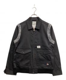 Dickies×CRIMIE（ディッキーズ×クライミー）の古着「A2 TYPE WORK JACKET」｜ブラック
