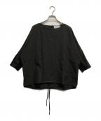 BEARDSLEYビアズリー）の古着「シーズンレスシャツTシャツ」｜ブラック