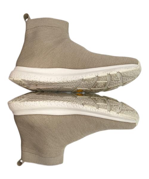 THE NORTH FACE（ザ ノース フェイス）THE NORTH FACE (ザ ノース フェイス) Velocity Knit Mid GTX Invisible Fit ベージュ サイズ:24の古着・服飾アイテム