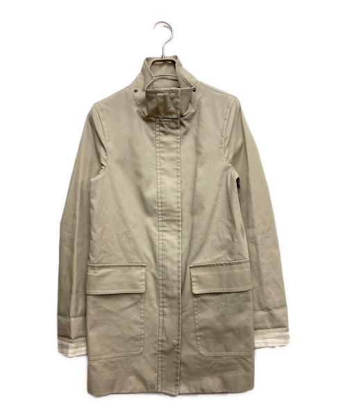 COACH（コーチ）COACH (コーチ) スタンドカラーコート ベージュ サイズ:XSの古着・服飾アイテム