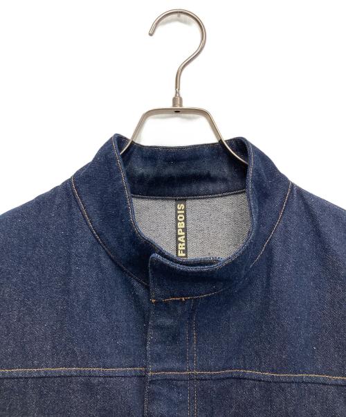 FRAPBOIS（フラボア）FRAPBOIS (フラボア) イブニングタウン ジャケット インディゴ サイズ:2の古着・服飾アイテム
