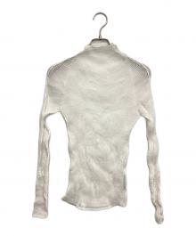 ISSEY MIYAKE（イッセイミヤケ）の古着「シフォンツイストカットソー」｜ホワイト