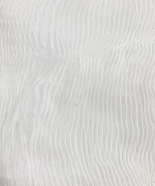 ISSEY MIYAKE（イッセイミヤケ）ISSEY MIYAKE (イッセイミヤケ) シフォンツイストカットソー ホワイト サイズ:2の古着・服飾アイテム