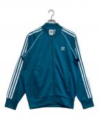 adidasアディダス）の古着「トラックジャケット」｜グリーン