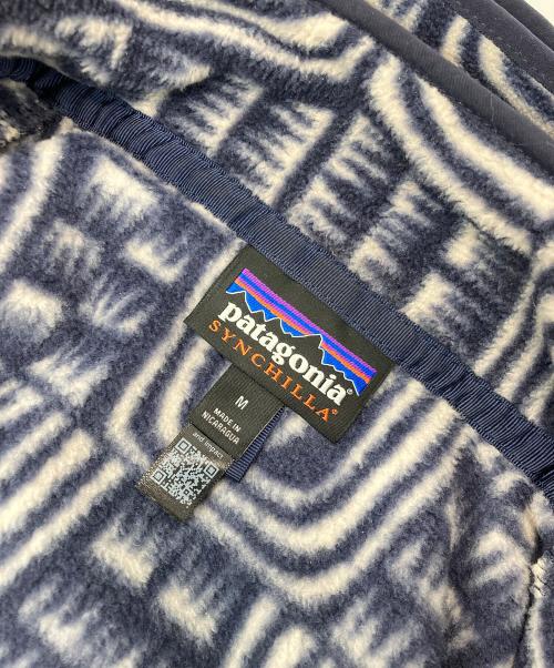 Patagonia（パタゴニア）Patagonia (パタゴニア) ライトウェイト・シンチラ・スナップT・プルオーバー ネイビー サイズ:Mの古着・服飾アイテム