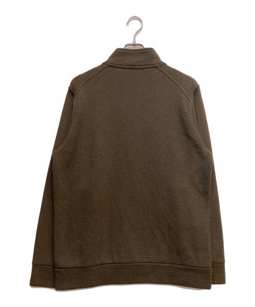 LACOSTE（ラコステ）LACOSTE (ラコステ) ニットジャケット ブラウン サイズ:4の古着・服飾アイテム