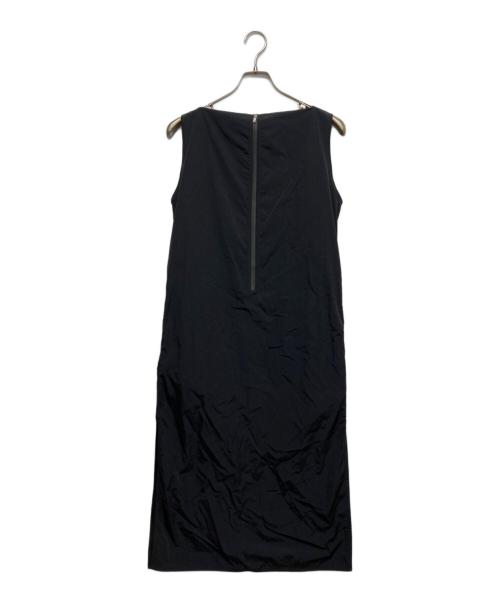 JIL SANDER+（ジルサンダープラス）JIL SANDER+ (ジルサンダープラス) ナイロンノースリーブワンピース ブラック サイズ:32の古着・服飾アイテム