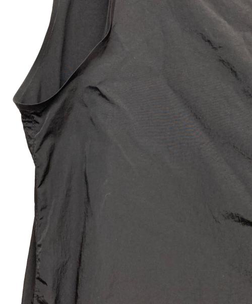 JIL SANDER+（ジルサンダープラス）JIL SANDER+ (ジルサンダープラス) ナイロンノースリーブワンピース ブラック サイズ:32の古着・服飾アイテム