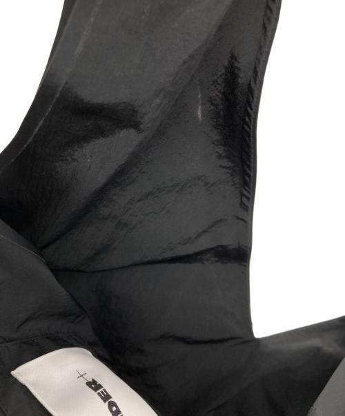 JIL SANDER+（ジルサンダープラス）JIL SANDER+ (ジルサンダープラス) ナイロンノースリーブワンピース ブラック サイズ:32の古着・服飾アイテム