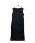 JIL SANDER+ (ジルサンダープラス) ナイロンノースリーブワンピース ブラック サイズ:32：17000円