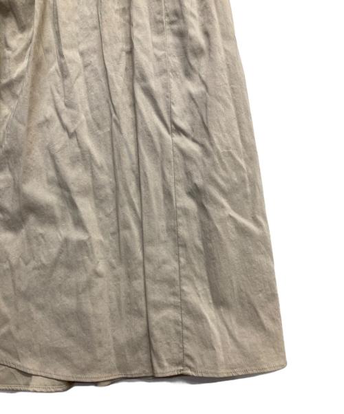 COCODEAL（ココディール）COCODEAL (ココディール) フリルスリーブティアードワンピース ベージュ サイズ:2の古着・服飾アイテム
