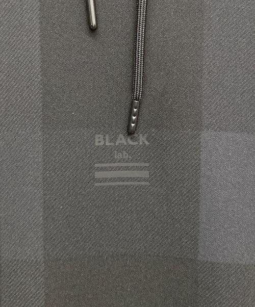 BLACK LABEL CRESTBRIDGE（ブラックレーベル クレストブリッジ）BLACK LABEL CRESTBRIDGE (ブラックレーベル クレストブリッジ) クレストブリッジシャドーチェック柄パーカ ブラック サイズ:Lの古着・服飾アイテム