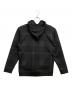 BLACK LABEL CRESTBRIDGE (ブラックレーベル クレストブリッジ) クレストブリッジシャドーチェック柄パーカ ブラック サイズ:L：6000円