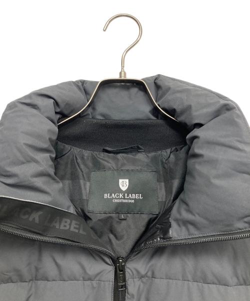 BLACK LABEL CRESTBRIDGE（ブラックレーベル クレストブリッジ）BLACK LABEL CRESTBRIDGE (ブラックレーベル クレストブリッジ) ダウンジャケット グレー サイズ:Lの古着・服飾アイテム