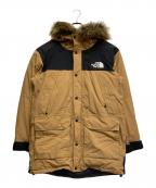 THE NORTH FACEザ ノース フェイス）の古着「マウンテンダウンコート」｜ブラウン