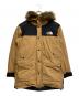 THE NORTH FACE（ザ ノース フェイス）の古着「マウンテンダウンコート」｜ブラウン