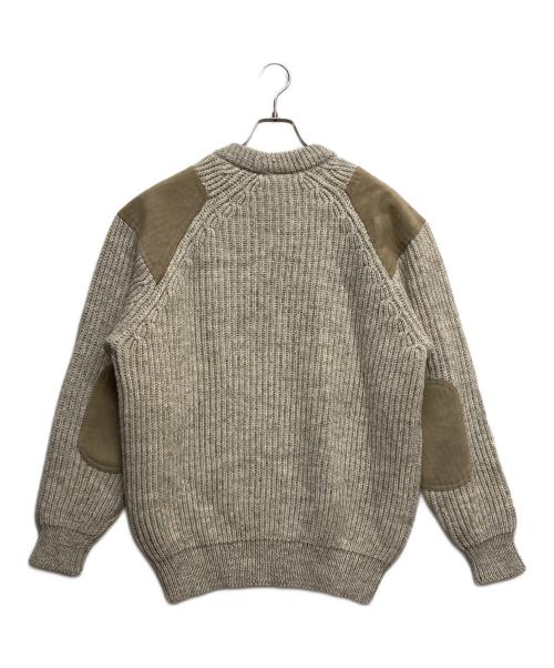 Black Sheep（ブラックシープ）BLACK SHEEP (ブラックシープ) オイルドウールセーター ベージュ サイズ:Lの古着・服飾アイテム