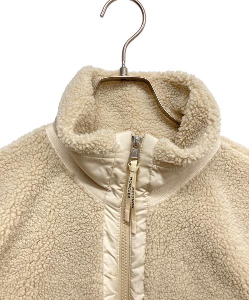 MONCLER（モンクレール）MONCLER (モンクレール) FELPA APERTA CON ZIP ベージュ サイズ:Ｍの古着・服飾アイテム