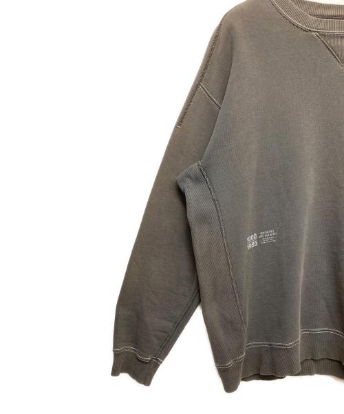 NEW BALANCE（ニューバランス）NEW BALANCE (ニューバランス) 1000レギュラーフィットスウェット グレー サイズ:XLの古着・服飾アイテム