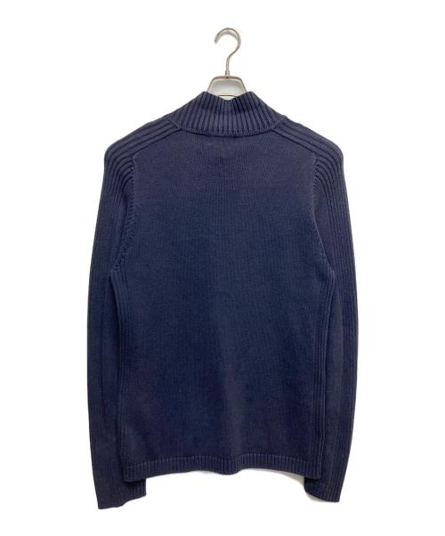 POLO JEANS COMPANY（ポロジーンズカンパニー）POLO JEANS COMPANY (ポロジーンズカンパニー) ジップアップニット ネイビー サイズ:XLの古着・服飾アイテム