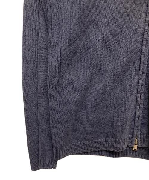 POLO JEANS COMPANY（ポロジーンズカンパニー）POLO JEANS COMPANY (ポロジーンズカンパニー) ジップアップニット ネイビー サイズ:XLの古着・服飾アイテム