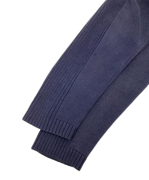 POLO JEANS COMPANY（ポロジーンズカンパニー）POLO JEANS COMPANY (ポロジーンズカンパニー) ジップアップニット ネイビー サイズ:XLの古着・服飾アイテム