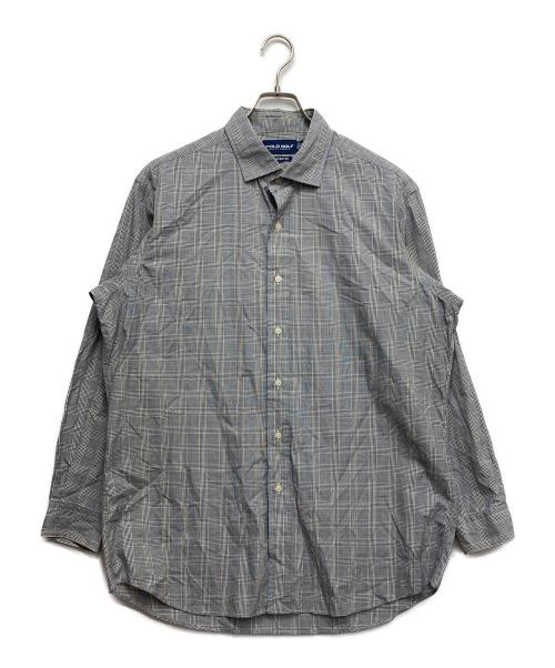 POLO GOLF（ポロ ゴルフ）POLO GOLF (ポロ ゴルフ) チェックシャツ グレー サイズ:LLの古着・服飾アイテム