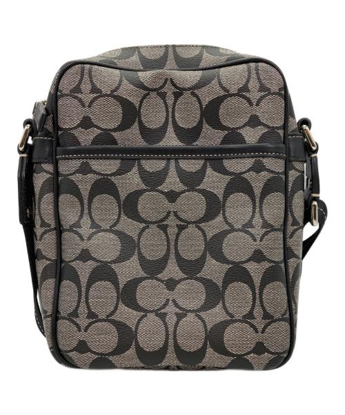 COACH（コーチ）COACH (コーチ) シグネチャーショルダーバッグ ブラックの古着・服飾アイテム