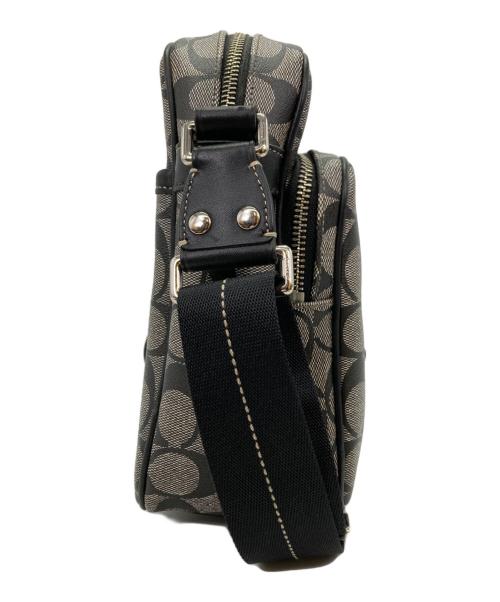 COACH（コーチ）COACH (コーチ) シグネチャーショルダーバッグ ブラックの古着・服飾アイテム