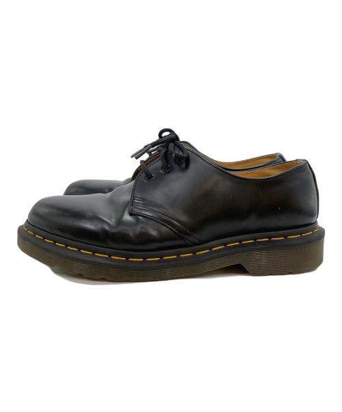 Dr.Martens（ドクターマーチン）Dr.Martens (ドクターマーチン) 3ホールシューズ ブラック サイズ:UK7の古着・服飾アイテム