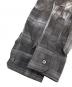 中古・古着 DSQUARED2 (ディースクエアード) Dirty Check Dropped Shoulder Shirt ブラック サイズ:48：17000円