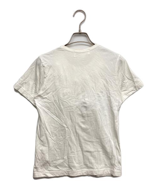 COMME des GARCONS GIRL（コムデギャルソンガール）COMME des GARCONS GIRL (コムデギャルソンガール) ボンボン付きTシャツ ホワイト サイズ:Mの古着・服飾アイテム