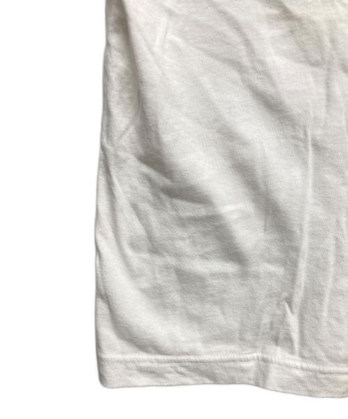 COMME des GARCONS GIRL（コムデギャルソンガール）COMME des GARCONS GIRL (コムデギャルソンガール) ボンボン付きTシャツ ホワイト サイズ:Mの古着・服飾アイテム