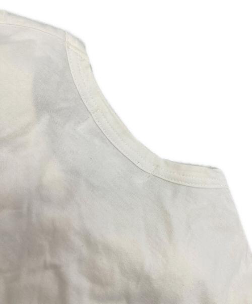 COMME des GARCONS GIRL（コムデギャルソンガール）COMME des GARCONS GIRL (コムデギャルソンガール) ボンボン付きTシャツ ホワイト サイズ:Mの古着・服飾アイテム