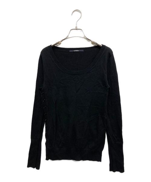 LIMI feu（リミフゥ）LIMI feu (リミフゥ) クルーネックニット ブラック サイズ:Sの古着・服飾アイテム
