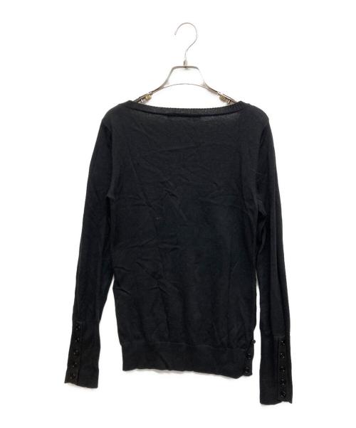 LIMI feu（リミフゥ）LIMI feu (リミフゥ) クルーネックニット ブラック サイズ:Sの古着・服飾アイテム