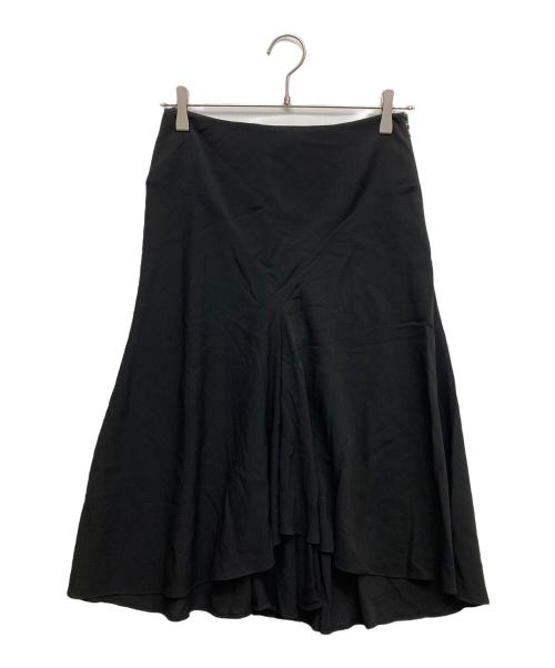 Chloe（クロエ）Chloe (クロエ) rainbow zipper high low skirt ブラック サイズ:38の古着・服飾アイテム