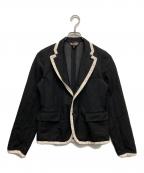 BLACK COMME des GARCONSブラックコムデギャルソン）の古着「テーラードジャケット」｜ブラック