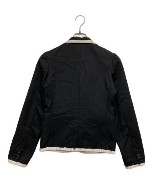 BLACK COMME des GARCONS（ブラックコムデギャルソン）BLACK COMME des GARCONS (ブラックコムデギャルソン) テーラードジャケット ブラック サイズ:Sの古着・服飾アイテム